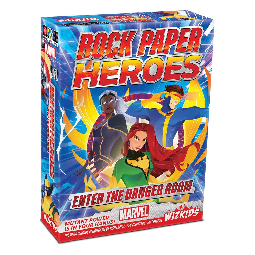 Marvel Board Game Rock Paper Heroes: Enter the Danger Room English Version