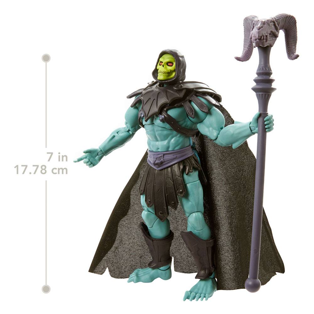 Masters of the Universe New Eternia Action Figure Barbarian Skeletor 18 cm