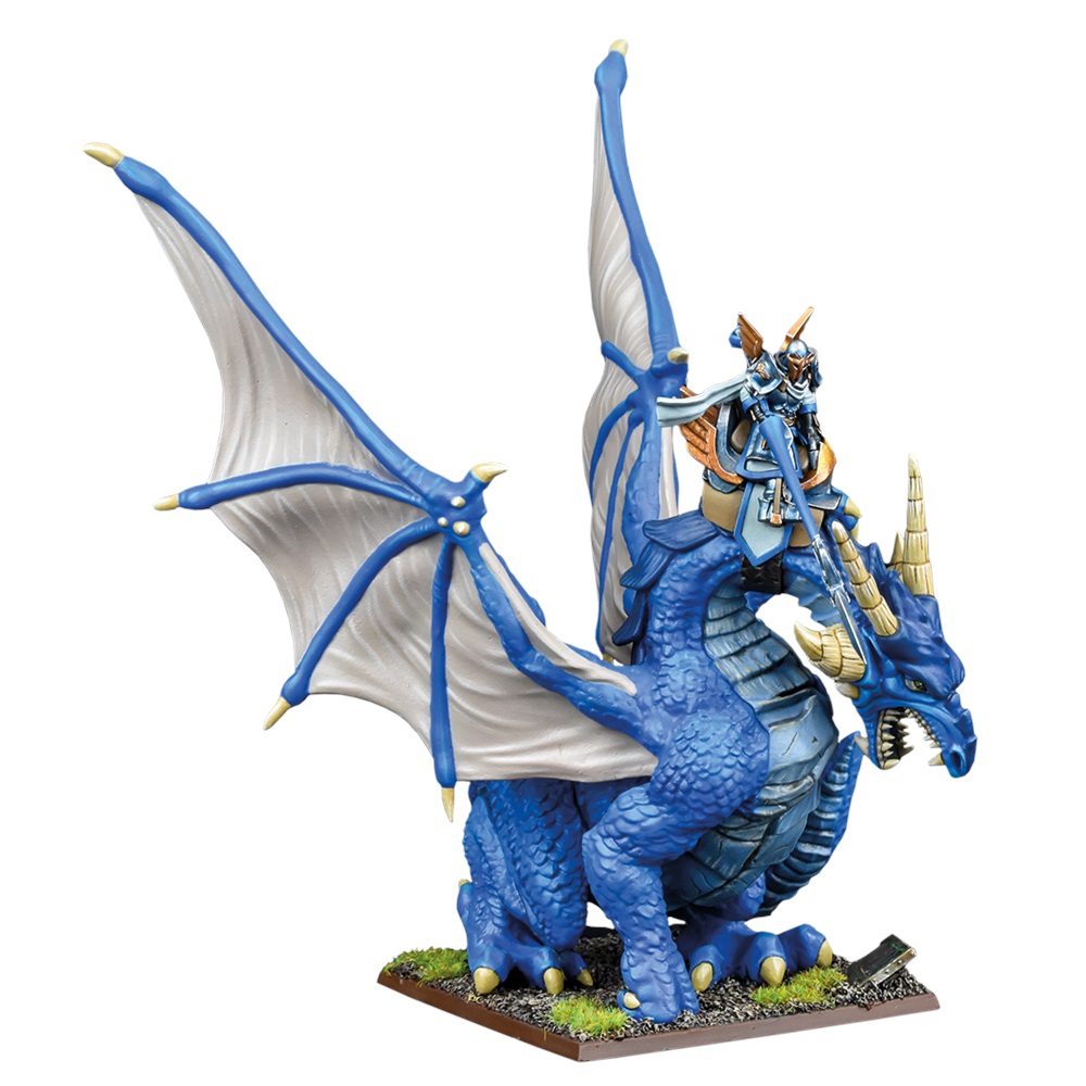 Kings of War: Basilean High Paladin on Dragon (English)
