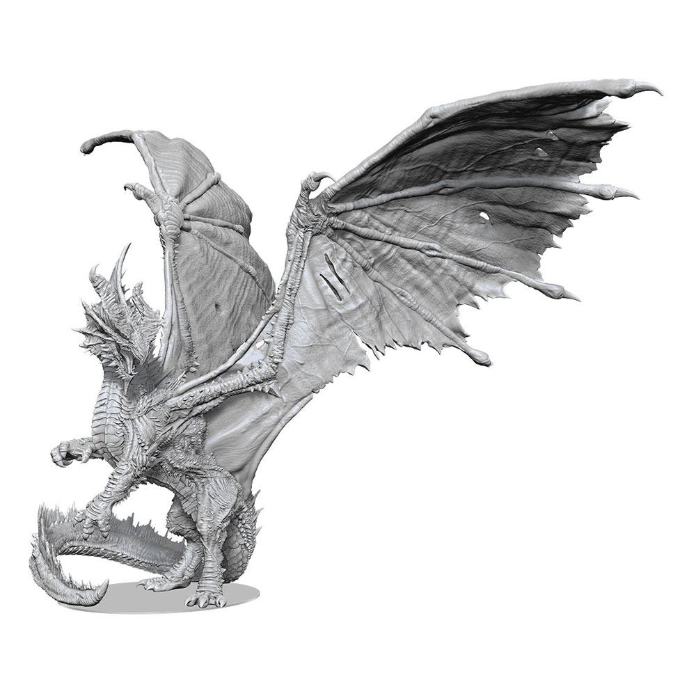 Dungeons and Dragons Unpainted Marvelous Miniatures: Gargantuan Red Dragon