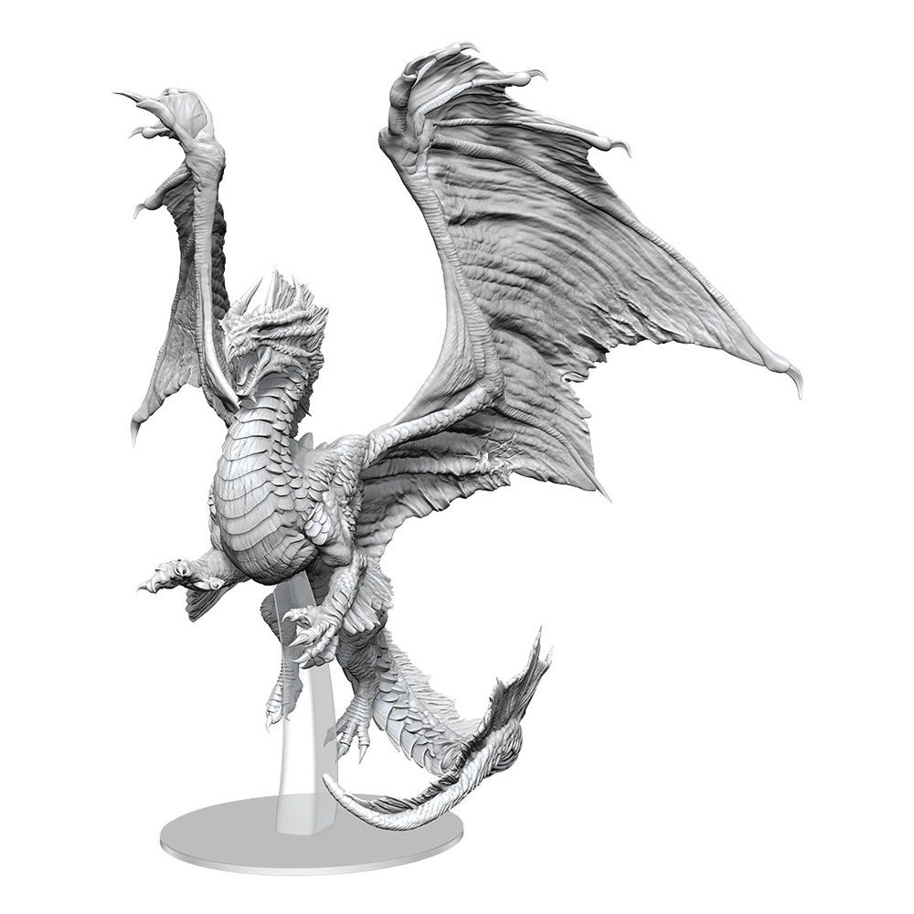 D&D Nolzur's Marvelous Miniatures Unpainted Miniature Adult Bronze Dragon