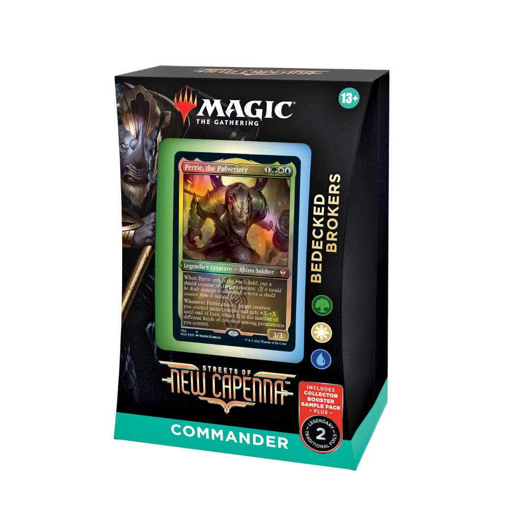 Magic the Gathering: Streets of New Capenna Commander Deck Bedecked Brokers