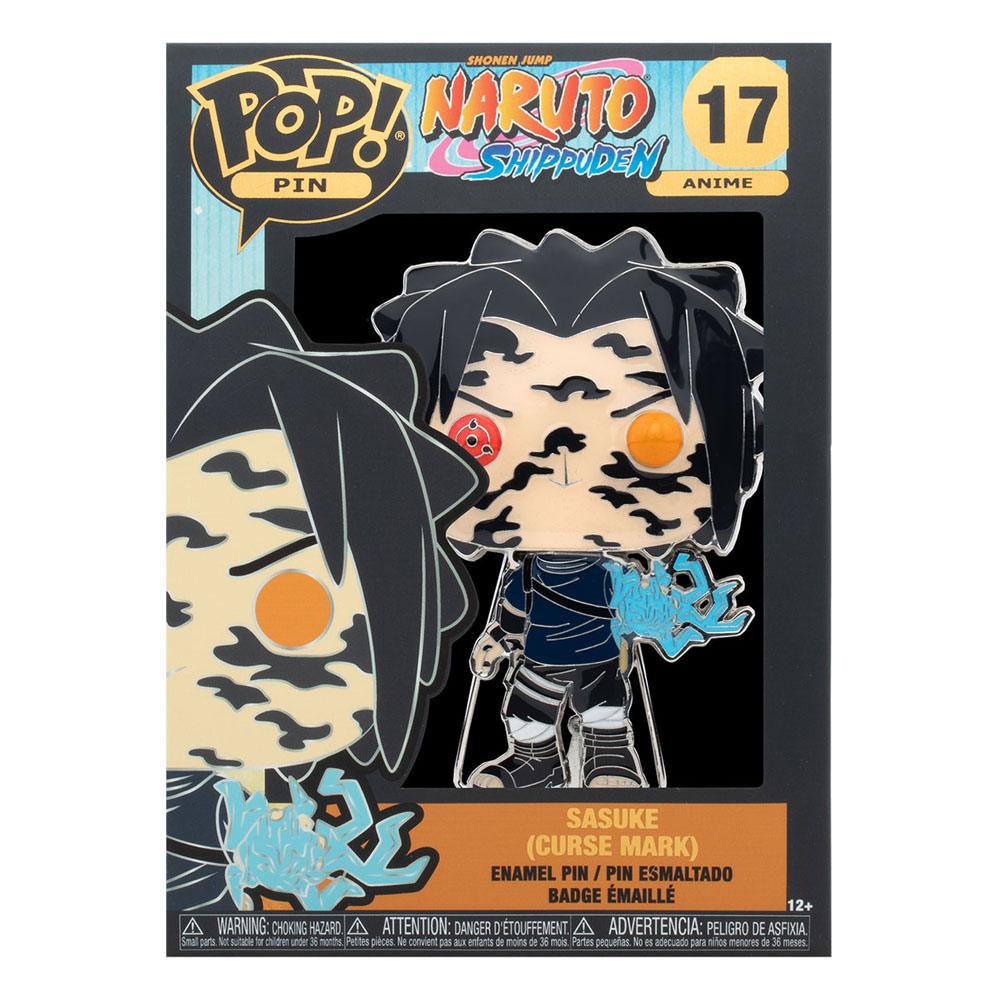 Naruto POP! Enamel Pin Sasuke Curse 10 cm