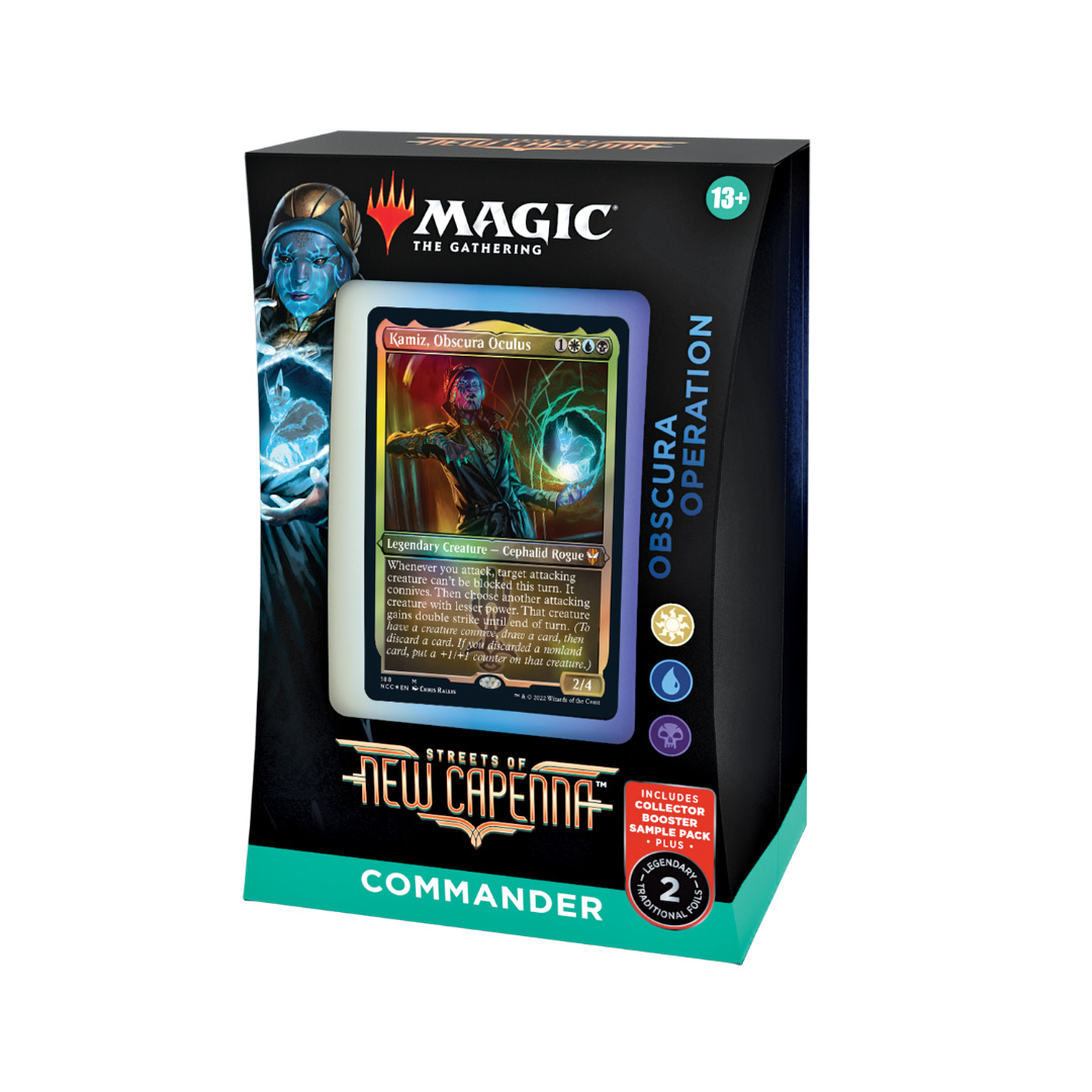 Magic the Gathering: Streets New Capenna Commander Deck Obscura Operation