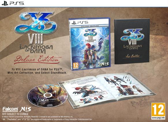Ys VIII: Lacrimosa of DANA Deluxe Edition PS5 (Novo)