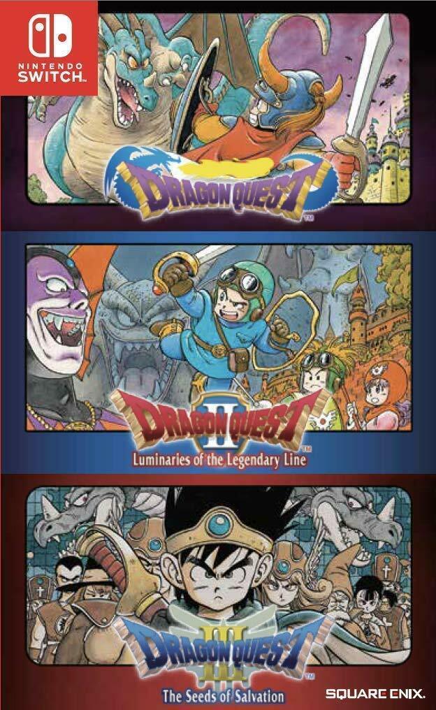 Dragon Quest Collection 1+2+3 Collection Nintendo Switch (Novo)