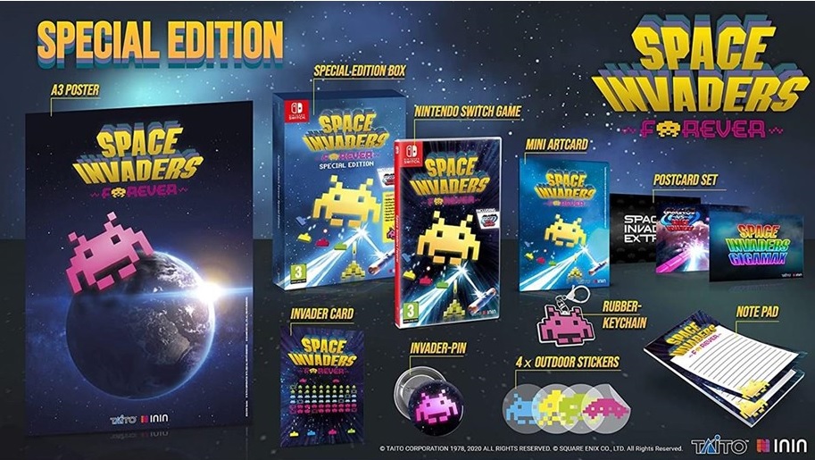 Space Invaders Forever Special Edition Nintendo Switch (Novo)