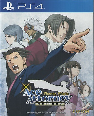Phoenix Wright Ace Attorney Trilogy PS4 (Novo)