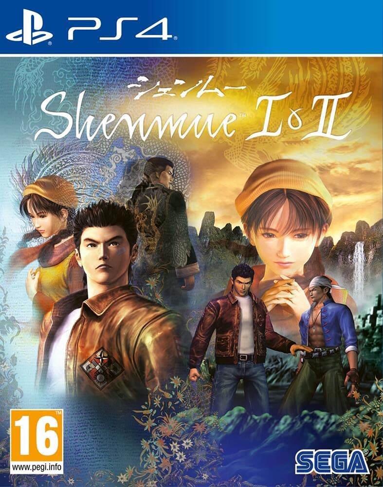 Shenmue 1 & 2 HD Remaster PS4 (Novo)