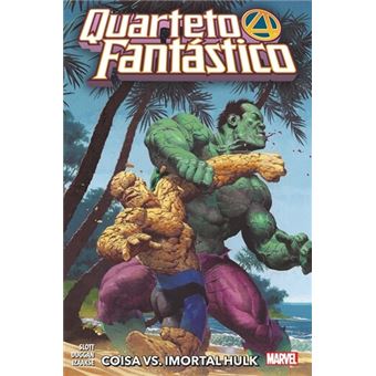  Quarteto Fantástico N.º 4 -  Coisa vs Imortal Hulk 