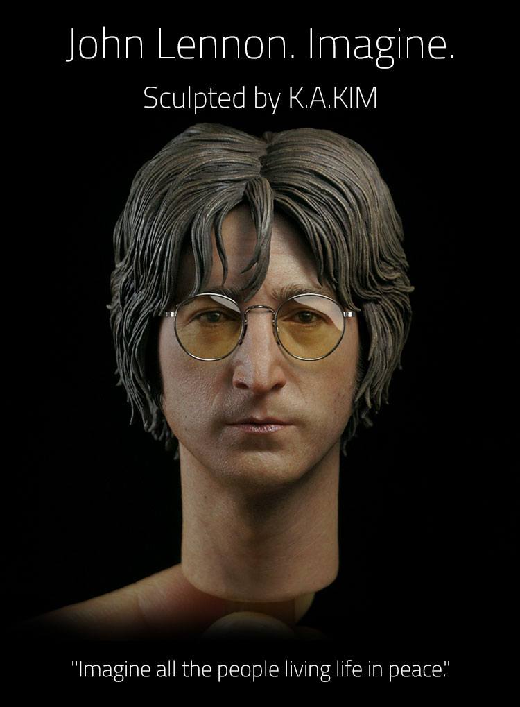 John Lennon Action Figure 1/6 Imagine 30 cm