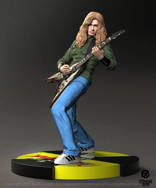 Megadeth Rock Iconz Statue Dave Mustaine 23 cm