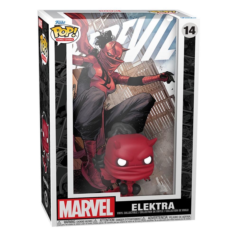 Marvel Comics POP! Comic Cover Vinyl Figure Elektra Daredevil 9 cm