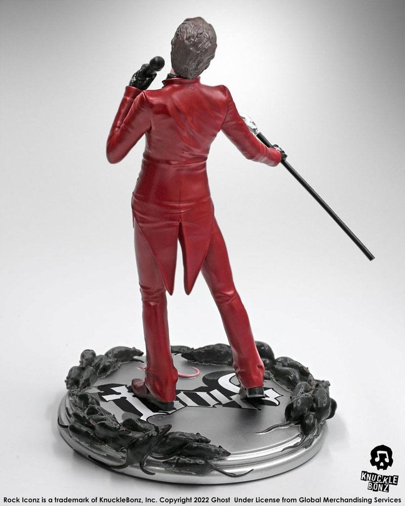 Ghost Rock Iconz Statue Cardinal Copia Red Tuxedo (Variant) 22 cm