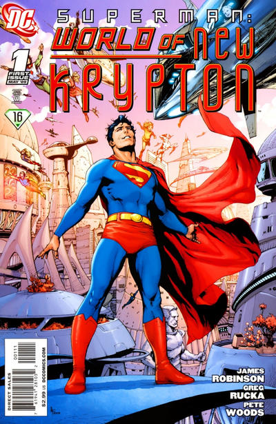 DC Comics :  Superman World of New Krypton 1 (Oferta capa protetora)