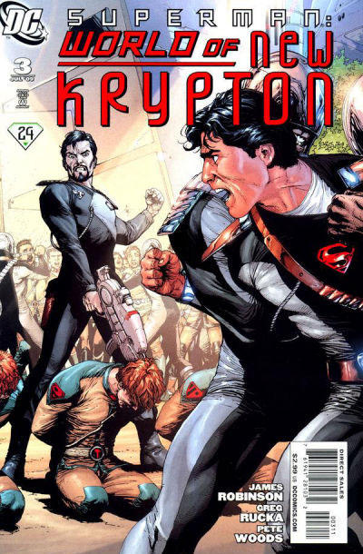 DC Comics : Superman World of New Krypton 3 (Oferta capa protetora)