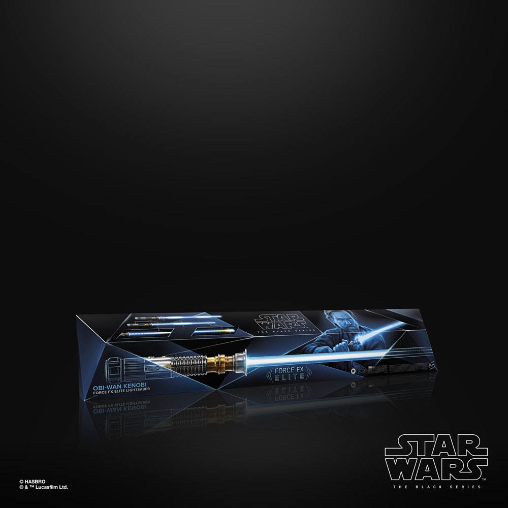 Star Wars:Obi-Wan Kenobi Black Series Replica 1/1 Force FX Elite Lightsaber