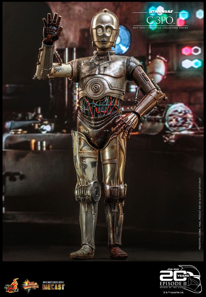 Star Wars: Episode II Action Figure 1/6 C-3PO 29 cm