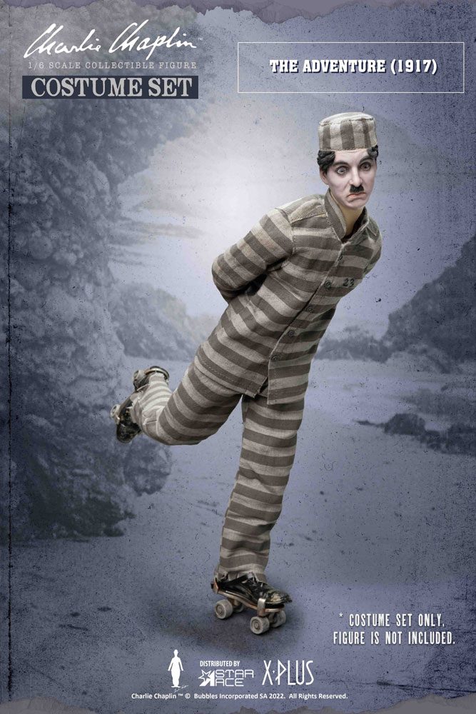 Charlie Chaplin My Favourite Movie Costume Set 1/6 Costume C (Prisoner)