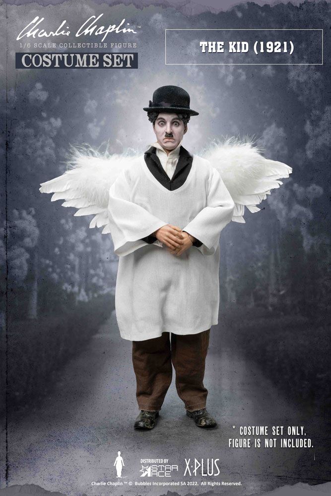 Charlie Chaplin My Favourite Movie Costume Set 1/6 Costume D (Angel)