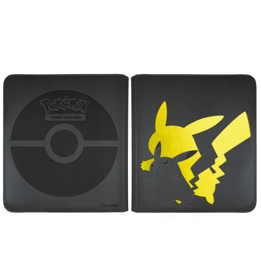 UP - Elite Series: Pikachu 12-Pocket Zippered PRO - Binder for Pokémon
