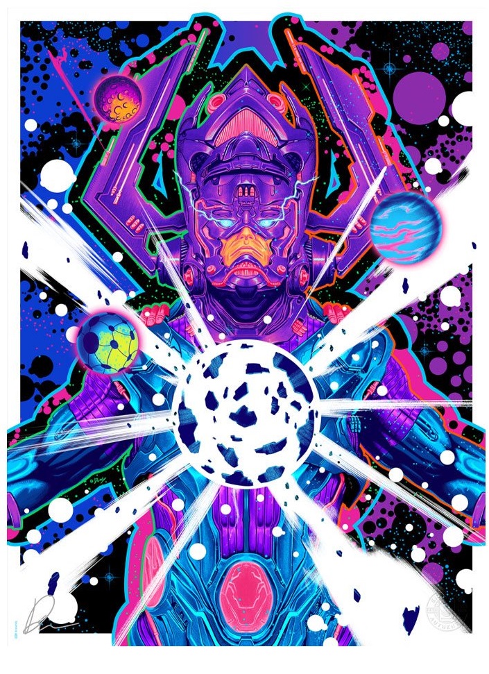 Marvel Art Print Galactus: The Devourer Variant 46 x 61 cm - unframed