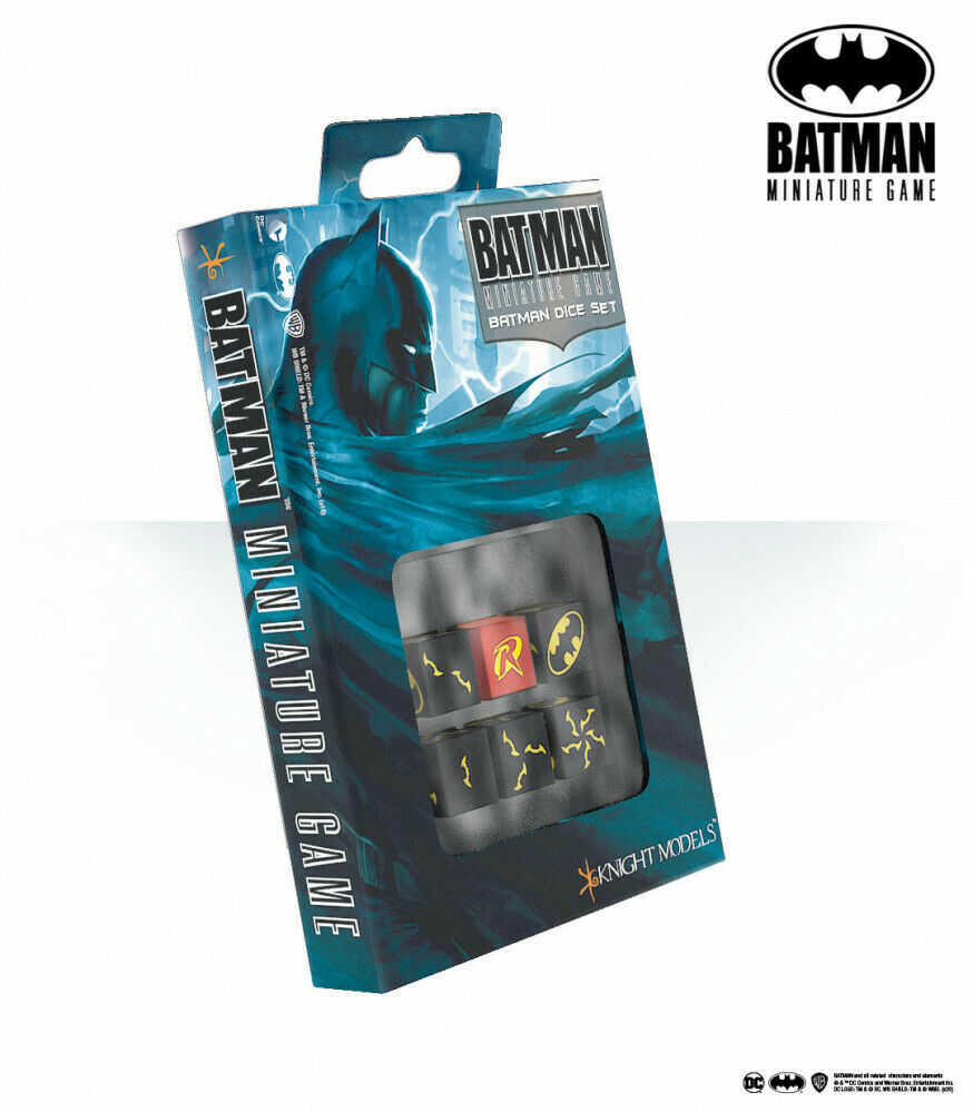 Batman Miniature Game: Batman Dice Set (English)