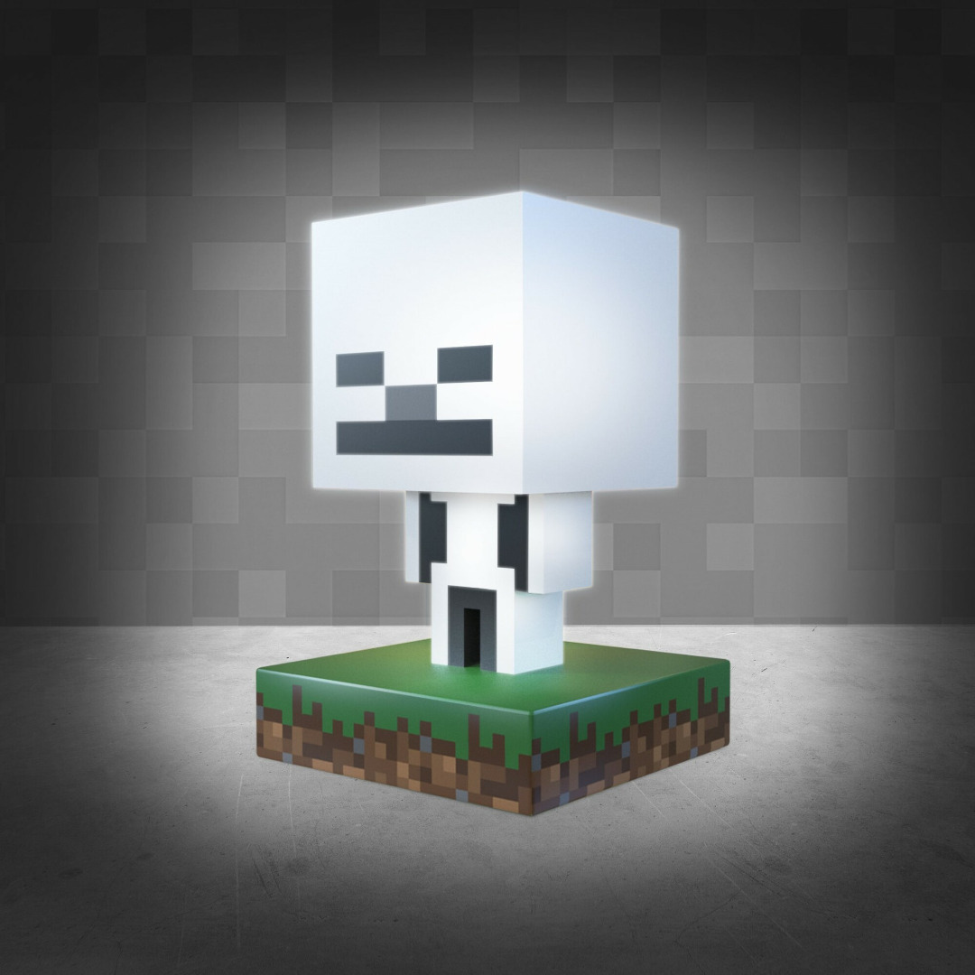 Minecraft: Skeleton Icon Light 