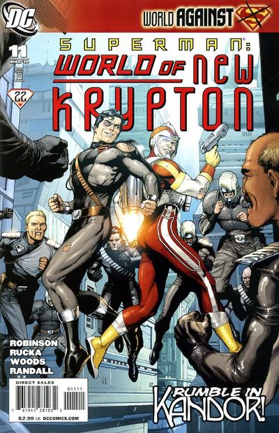 DC Comics:  Superman - World of New Krypton 11 (Oferta capa protetora)