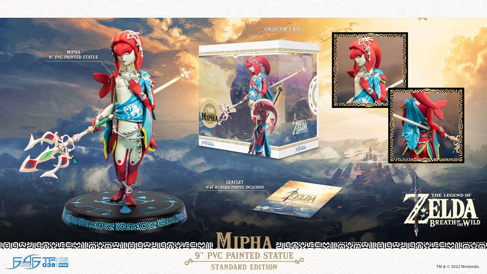 The Legend of Zelda Breath of the Wild PVC Statue Mipha Collector's Edition