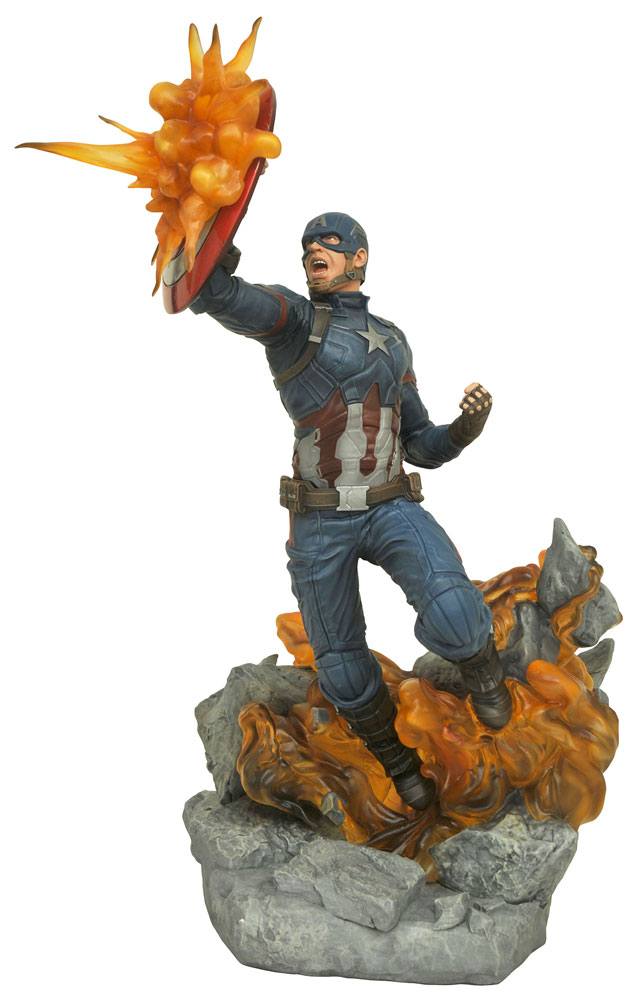 Captain America Civil War Marvel Milestones Statue Captain America 41 cm