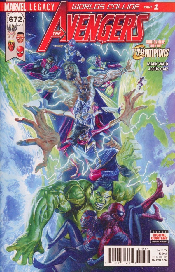 Marvel Comics : Avengers 672 (Oferta capa protetora)