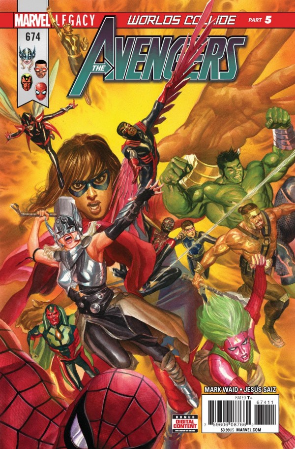 Marvel Comics : Avengers 674 (Oferta capa protetora)