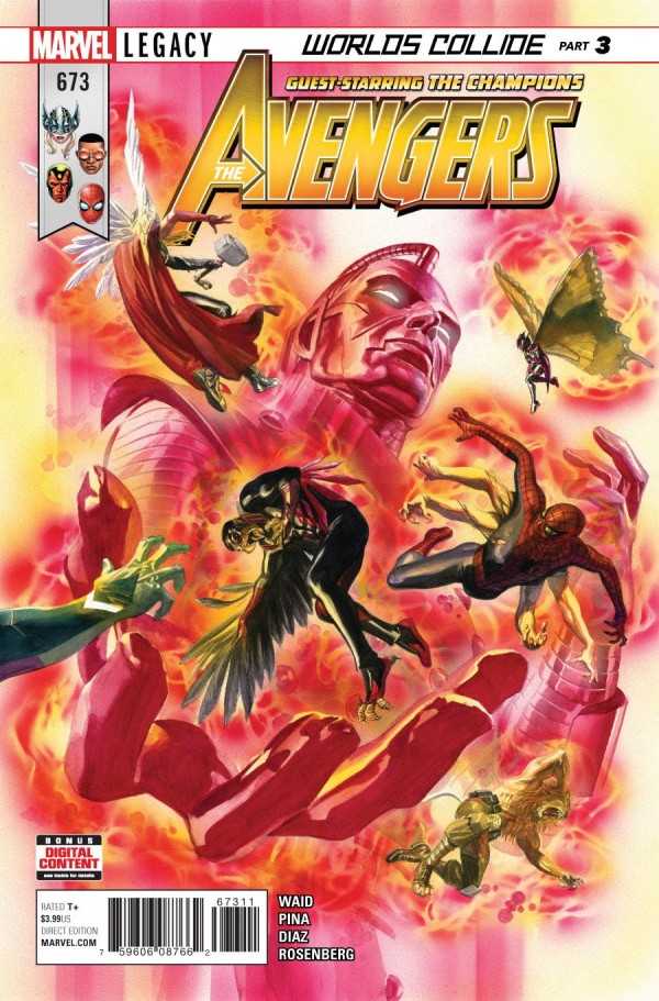Marvel Comics : Avengers 673 (Oferta capa protetora)