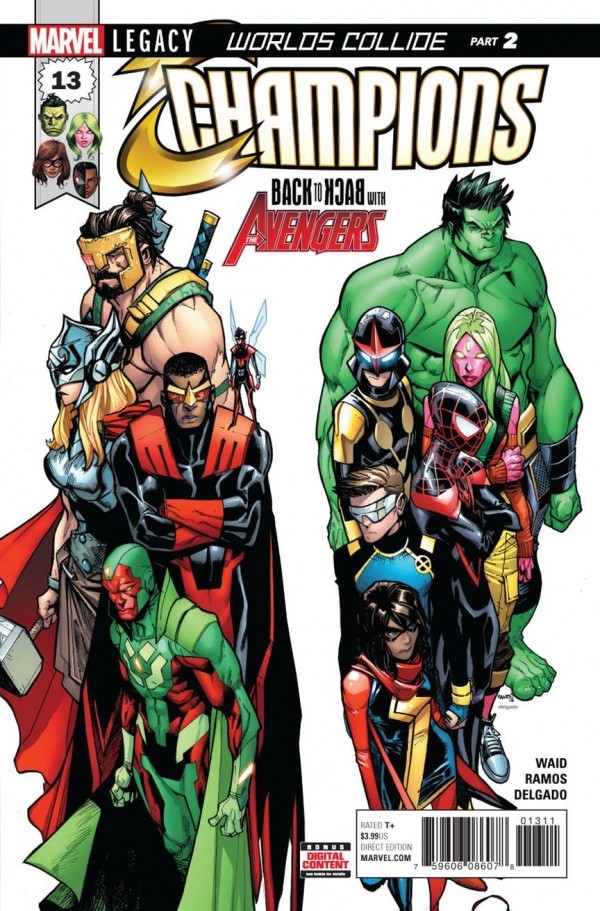 Marvel Comics : Champions 13 (Oferta capa protetora)