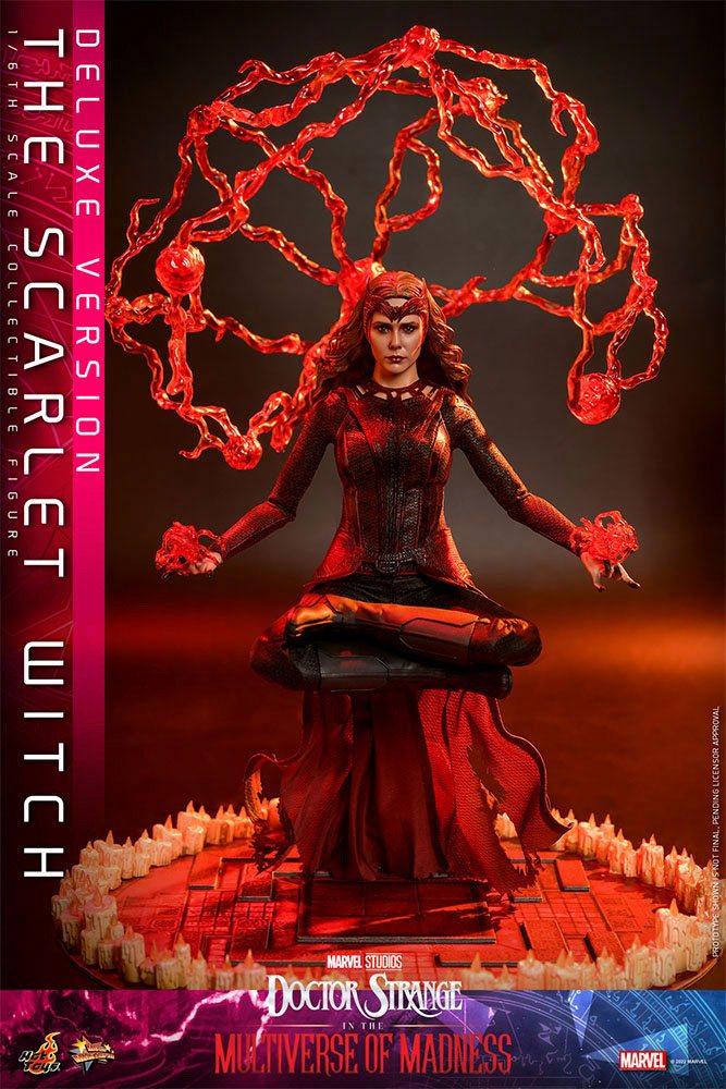 Doctor Strange in the MM Masterpiece AF 1/6 The Scarlet Witch Deluxe 28 cm