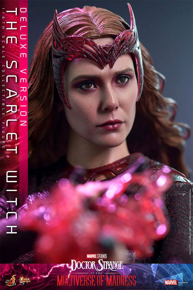 Doctor Strange in the MM Masterpiece AF 1/6 The Scarlet Witch Deluxe 28 cm