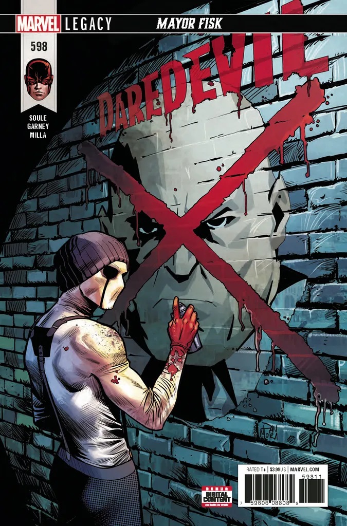 Marvel Comics : Daredevil 598 (Oferta capa protetora)