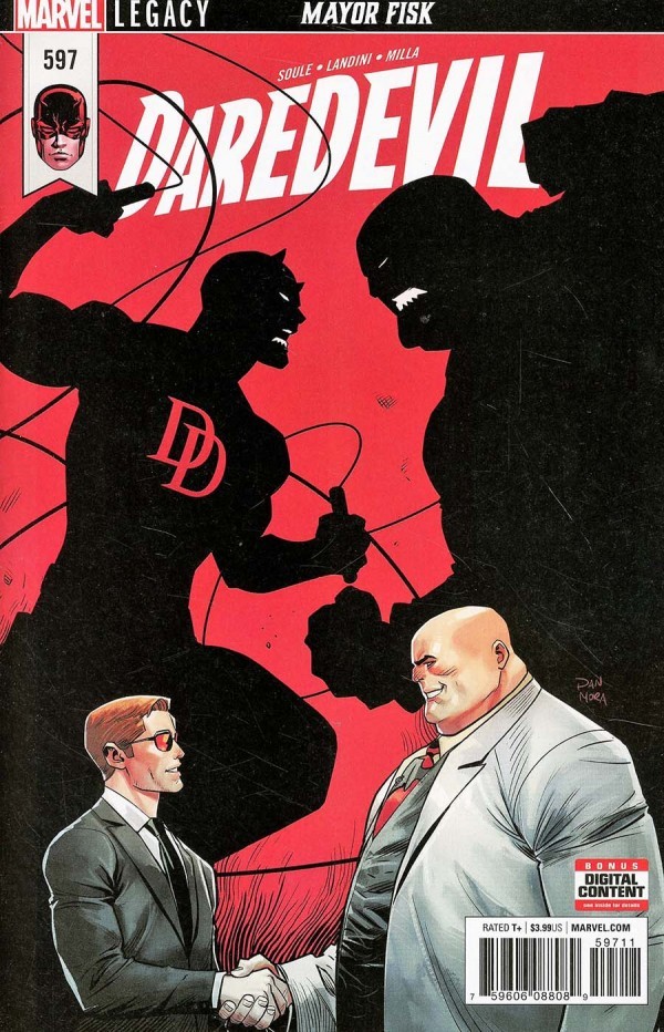 Marvel Comics : Daredevil 597 (Oferta capa protetora)