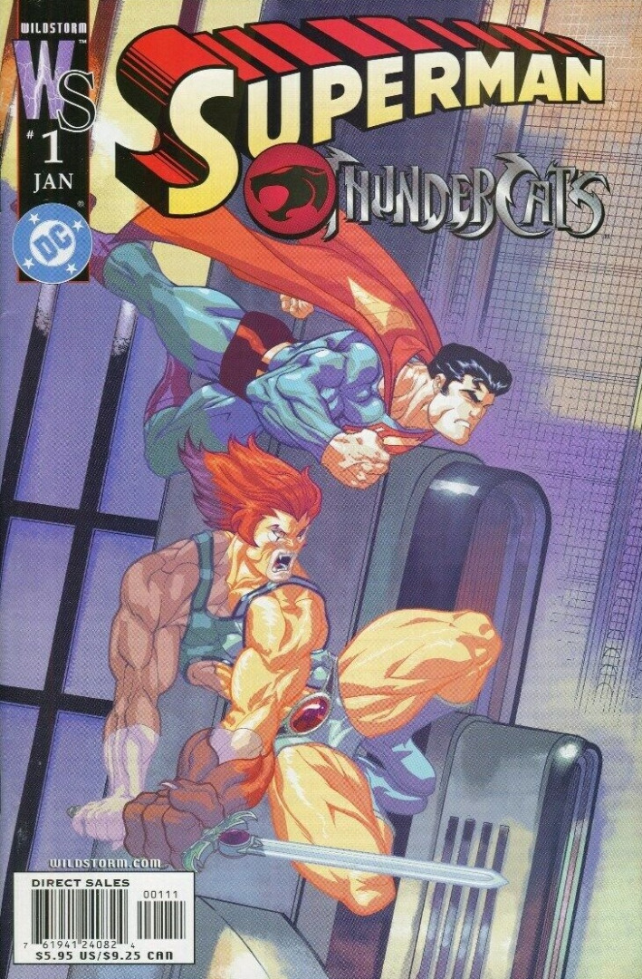 Superman Thundercats Comics #1 (Oferta capa protetora)