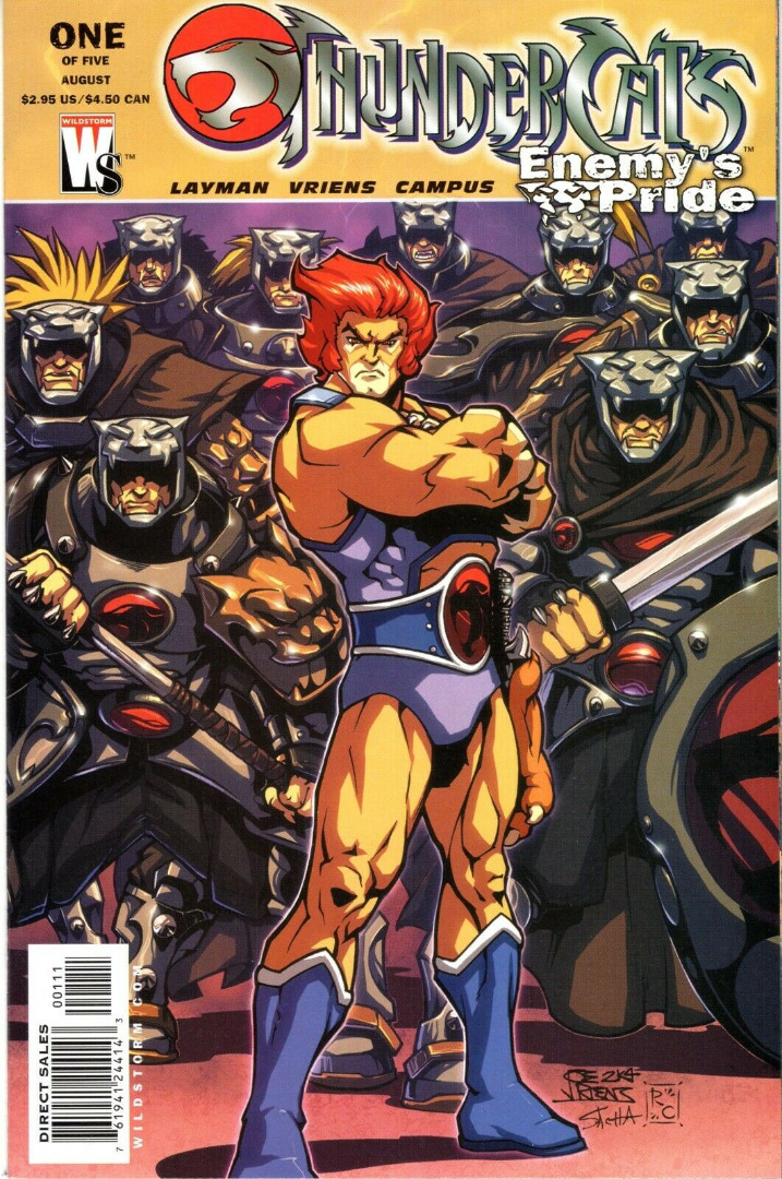ThunderCats Comics: Enemy's Pride #1 (Oferta capa protetora)