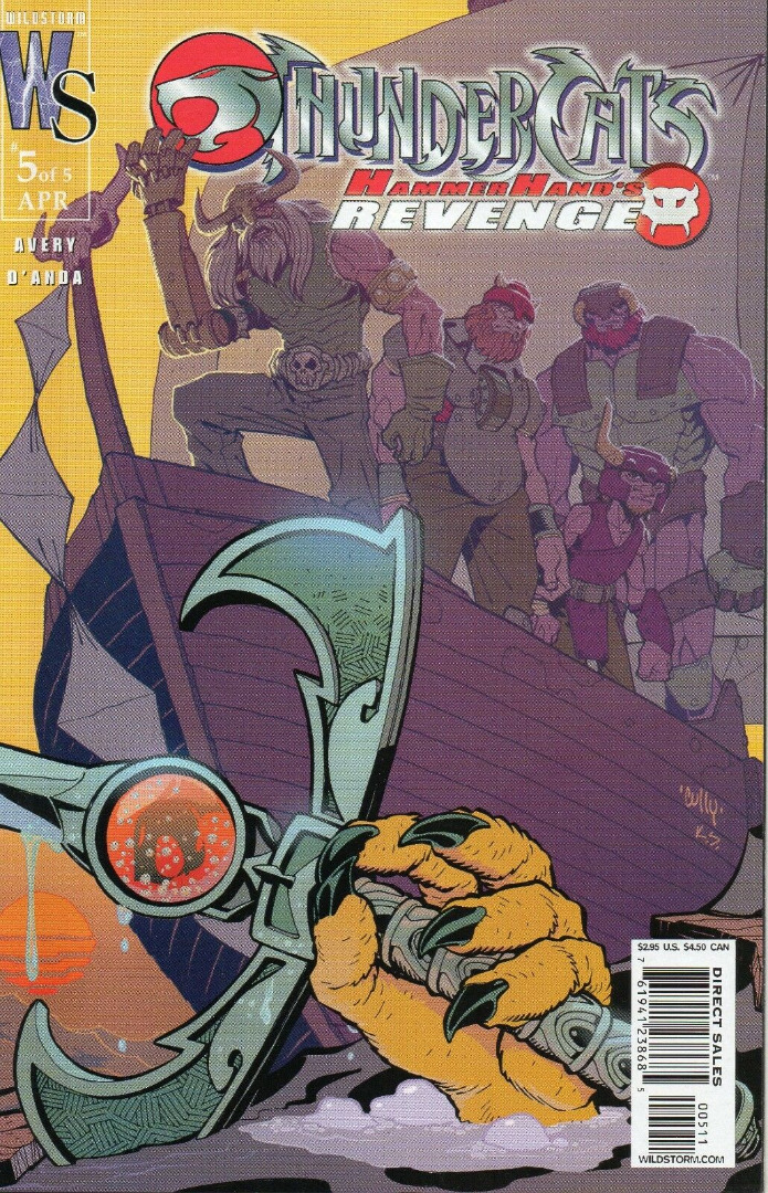 ThunderCats Comics: Hammer Hand's Revenge #5 (Oferta capa protetora)