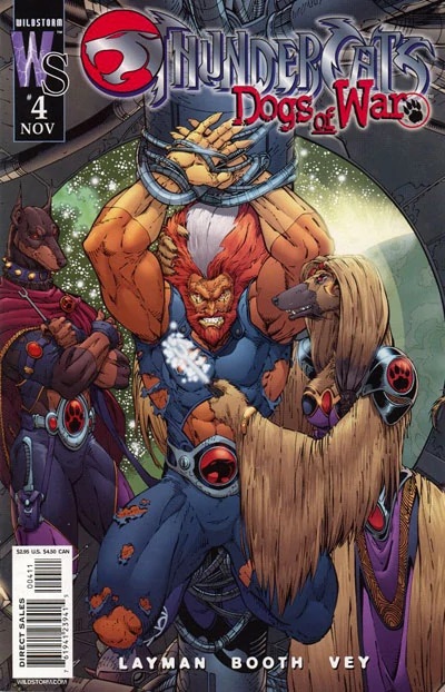ThunderCats Comics: Dogs of War #4 (Oferta capa protetora)