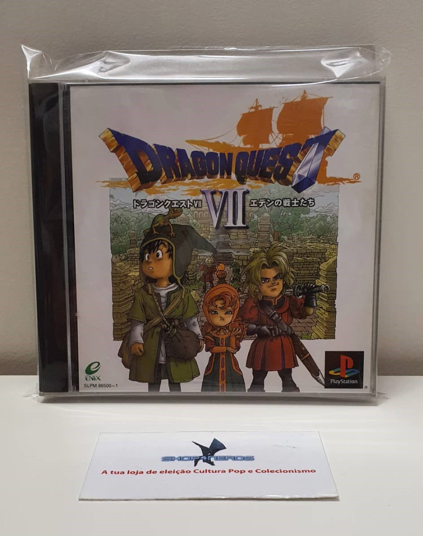 Dragon Quest VII Playstation NTSC-J (Seminovo)