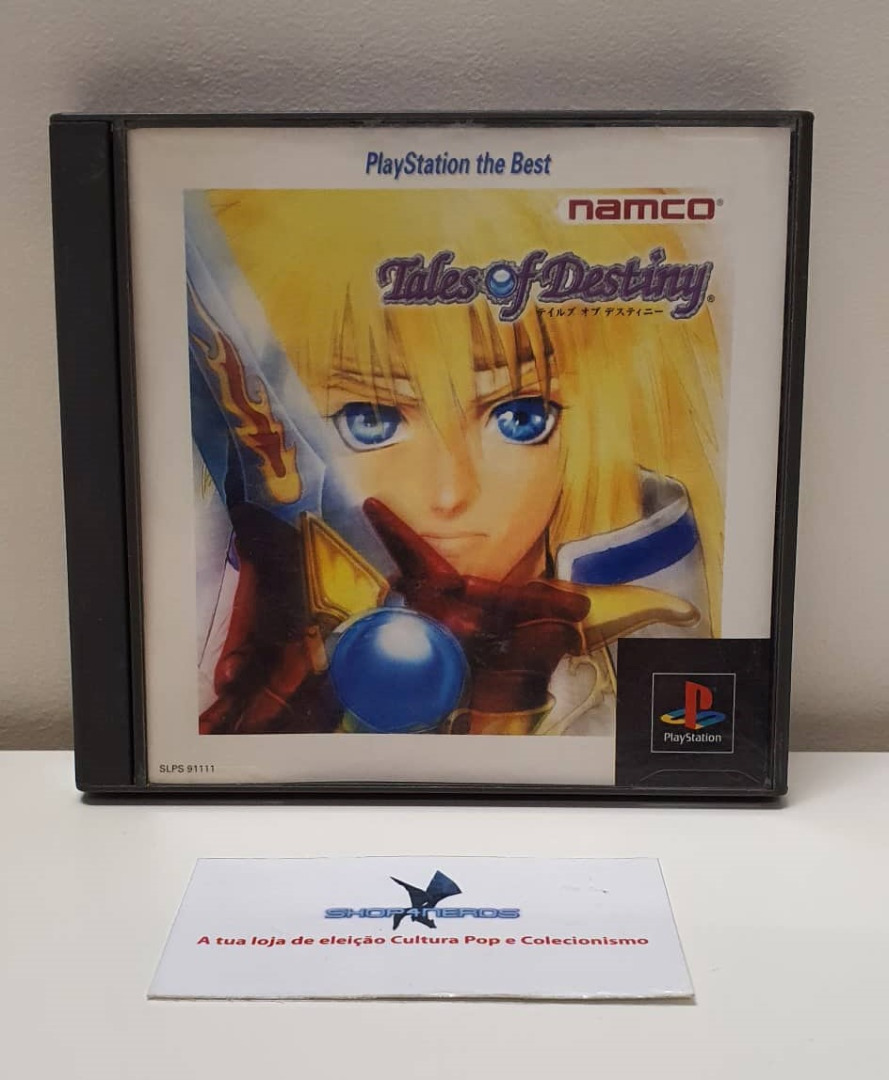 Tales of Destiny Playstation NTSC-J (Seminovo)