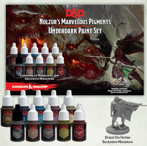 Dungeons and Dragons Nolzur's Marvelous Pigments - Underdark Paint Set