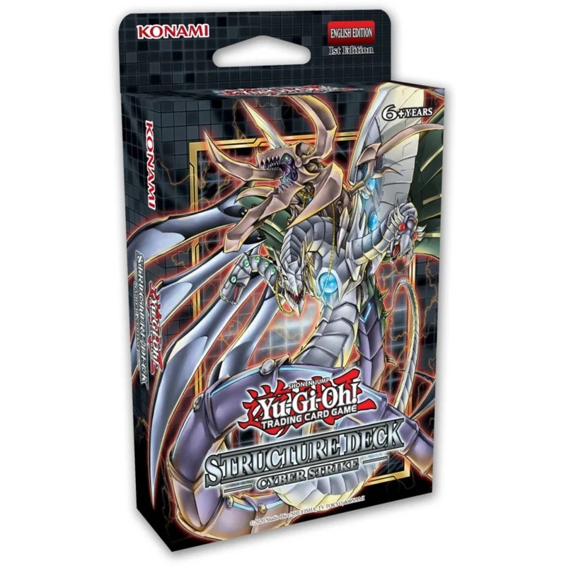 Yu-Gi-Oh! Structure Deck Display - Cyber Strike Unlimited Reprint (English)