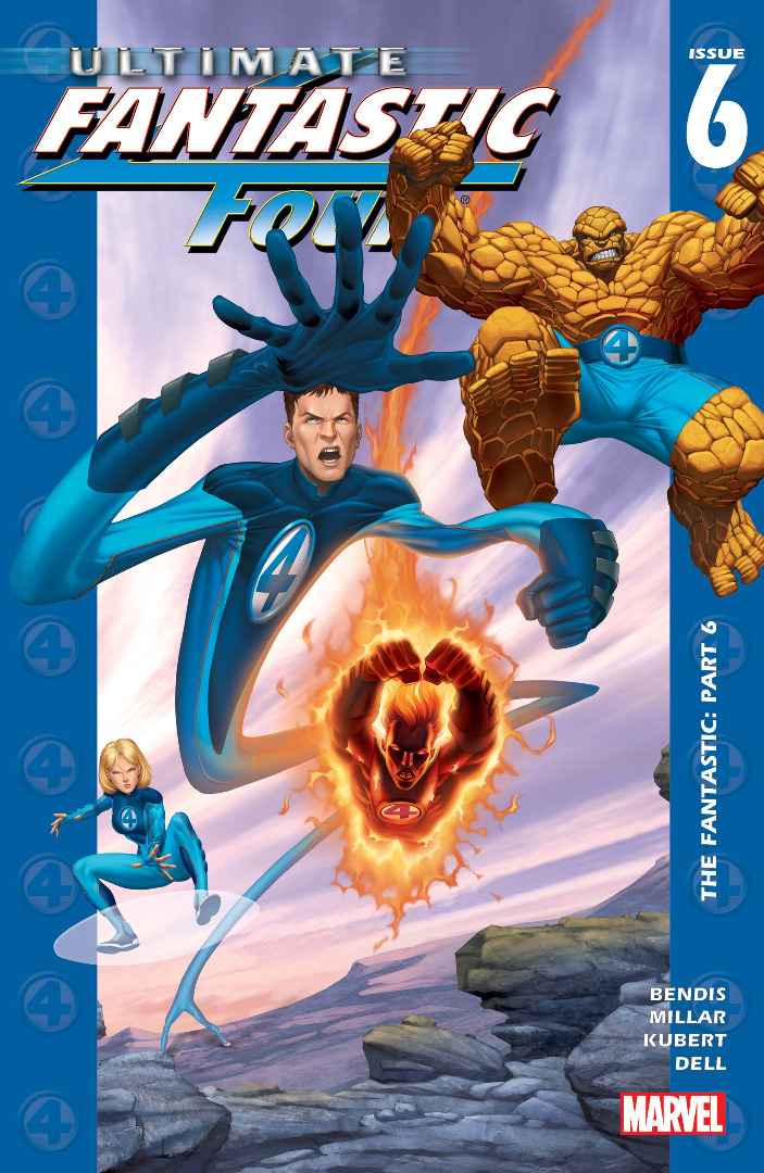 Marvel Comics: Ultimate Fantastic Four #6 (Oferta capa protetora)