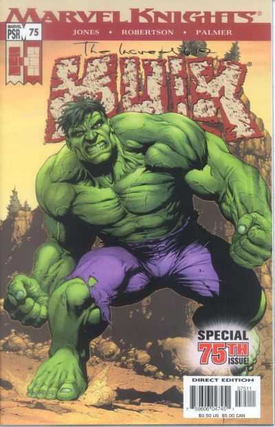 Marvel Comics : The Incredible Hulk 75 (Oferta capa protetora)