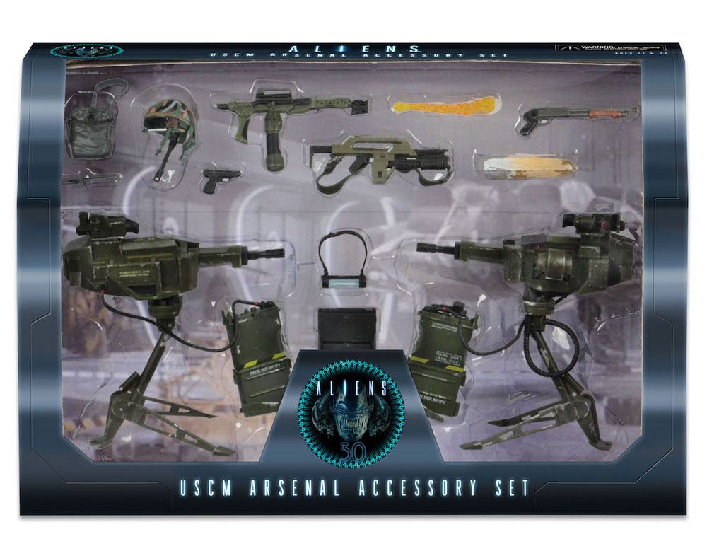 Aliens USCM Arsenal Weapons Accessory Pack for Action Figures